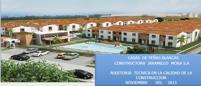 Proyecto-JM-2011 | Peña Blanca Casas Conjunto Residencial – Etapa I y II –  Cali – Colombia